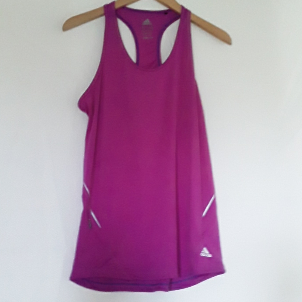 Adidas Purple Raspberry Color Tank Top